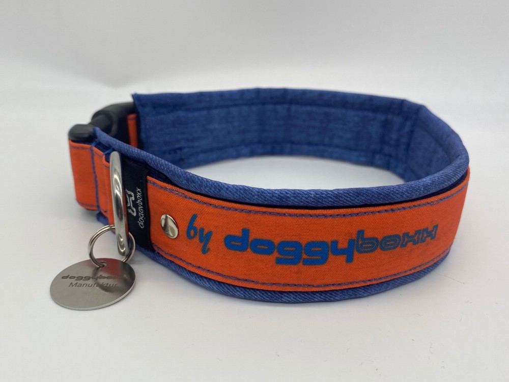 Hundehalsband by doggyboxx orange
